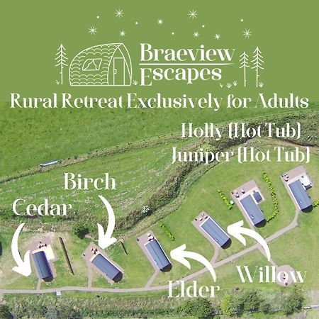 Braeview Escapes Villa Eyemouth Eksteriør bilde
